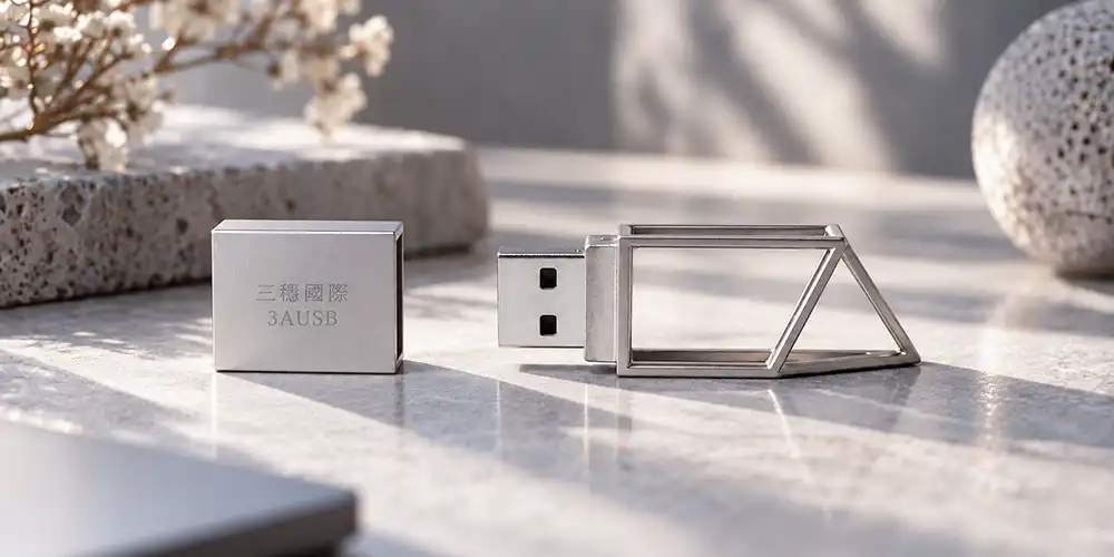 客製化隨身碟推薦 ︱ S1-H 幾何鏤空隨身碟