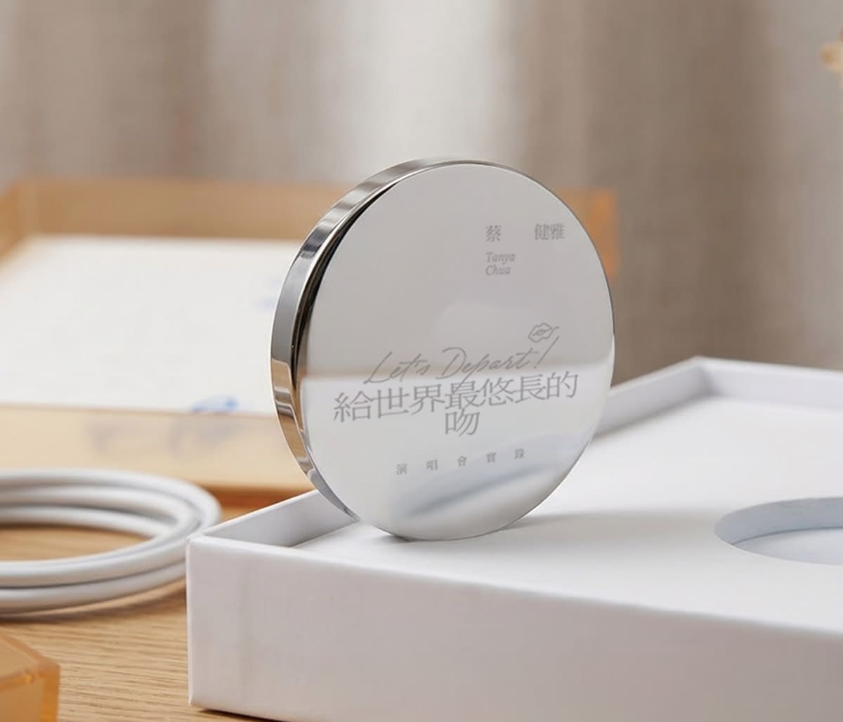 蔡健雅演唱會USB  |  鏡面隨身碟  |  蔡健雅 USB 開箱