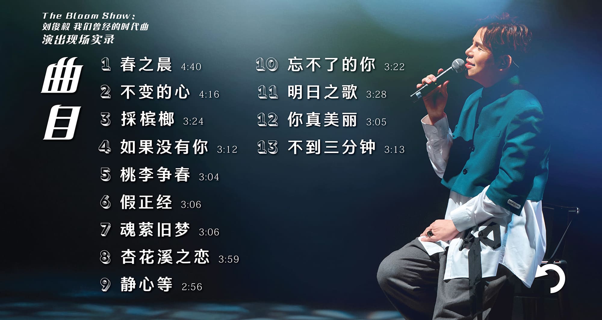 演唱會 USB 視覺選單